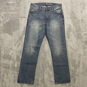 Gap 1969 Standard Fit Jeans Men's Size 30x32 Blue Denim Straight Leg Medium Wash